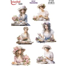 E Hobici Sulu Transfer Kağıdı 25X35CM ST-836