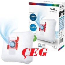 Bosch Premium Sınıfın'genius Prosilence 59 Elektrikli Süpürge BGL8SIL59D Toz Torbası Çeg