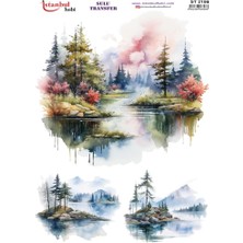 E Hobici Sulu Transfer Kağıdı 25X35CM ST-2156