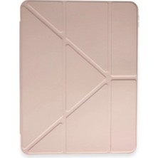 Hayat Store Huawei Honor Pad 9 Kılıf Kalemlikli Mars Tablet Kılıfı - Rose Gold