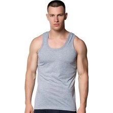 Gümüş 4003 12'li Paket Pamuk Penye Erkek Atlet