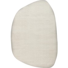 Eko Halı Zen Amorf 03 Light Stone Özel Şekilli Kesim Yumuşak Dokulu Hav Vermeyen Sıkı Dokuma Makine Halısı