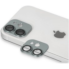 Hayat Store Iphone 11 Pers Alüminyum Kamera Lens - Yeşil