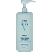 Hush Veganic Super Soft Yumuşaklık ve Parlaklık Veren Şampuan 1000 ml