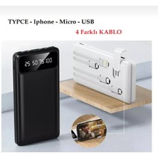 Teknova Aksesuar 10000 Mah LCD Powerbank