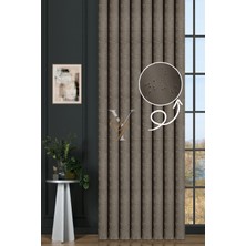 Yunilla Kenzo Fon Perde V-679 Açık Kahve