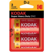 Hayat Store Kodak 2 Adet Çinko Karbon Blister Büyük Pil