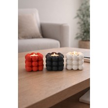 ND Shopping 3’lü Set Dekoratif Mumluk | Modern Bubble Tasarım Tealight Mumluk