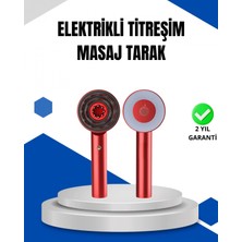 Marsilyan Mikro Akım Teknolojili Elektrikli Saç Masaj Fırçası Yağ Uygulamalı