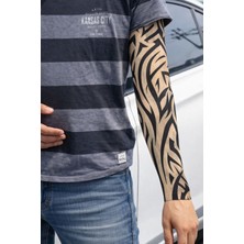 FRY Giyilebilir Kol Dövmesi Çorap Dövme 3D Baskılı Kol Bacak Dövme 2 Adet Model 2 (5358)