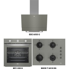 Beko Bfc 220 G, Bocdt 6510 Eg, Bde 6050 G Ankastre Set