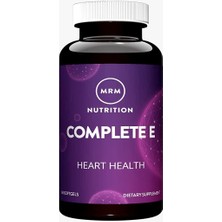 MRM Nutrition Complete E Premium Full Spectrum Vitamin E (As D-Alpha Tocopherol) C Vitamini Alpha Lipoic Acid Coenzyme Q10 D-Gamma Tocopherol D-Delta Tocopherol D-Beta & Delta Tocotrienol D-Alpha Tocotrienol T