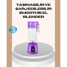 Marsilyan Mini Taşınabilir Blender 380ml Usb Şarjlı Detoks Smoothie Hazırlayıcı