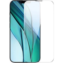 FRY Baseus 0.3mm Crystal iPhone 14 Plus - 13 Pro Max Full Tempered Ekran KORUYUCU-(5775)