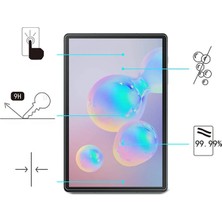 FRY Ally Sm Galaxy Tab S8 Plus S7 Plus Tempered Kırılmaz Cam Ekran KORUYUCU-(5775)