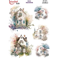 E Hobici Sulu Transfer Kağıdı 25X35CM ST-811