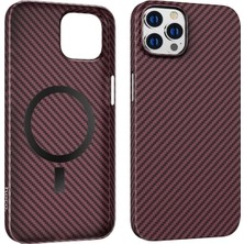FRY Hoco iPhone 14 Pro Max 6.7 Kılıf Manyetik Magsafeli Darbe Emici Telefon KILIFI-(5775)