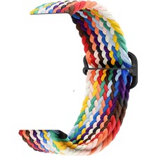 FRY Ally Apple Watch 7-8 45MM 6-5-4 44MM Watch Ultra 49MM Japon Tokalı Elastik Kayış Kordon 3-2-1 42MM-(5775)