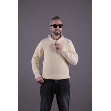 Ohepmoda Yarım Fermuarlı Kalın Erkek Kazak