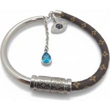 Zaradise Accessories Paslanmaz Çelik Gövdeli Charmlı Kadın Bileklik Model: 130618