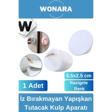 Wonara Çok Amaçlı Iz Bırakmayan Yapışkan Tutacak Kapı Dolap Cam Fayans Ahşap Panel Klozet Kulp Aparatı