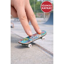 Parmak Kaykay Seti | Mini Finger Skateboard | Rulmanlı Oyuncak | 3 Yaş +