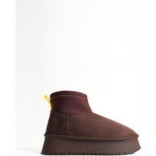 Alice Dress Kadın Acı Kahve Kışlık İçi Kürklü Kalın Taban Bot TR04MK04D