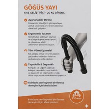 Eser Ticarett 20 kg Ayarlanabilir Göğüs Yayı – Kas Geliştirici Direnç Yayı, Ev Tipi Fitness ve Güç Antrenman Aleti