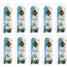 A-Lalin 100 gr Hidrofil Pamuk Kişisel Hijyen ve Kozmetik Kullanım Için Asit ve Alkali Ihtiva Etmez 10 Adet