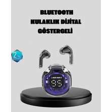 Marsilyan Enc Mikrofonlu Kablosuz Kulaklık Dokunmatik Kontrol ve LED Ekran Şarj Kutulu