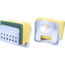 Ecovibe Vantuzlu Bulaşık Süngerliği Süngerlik Sünger Tutucu