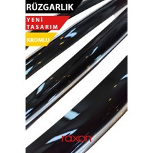 Raxon Honda Cr-V 2012+ Kromlu Cam Rüzgarlığı 4'lü Paket