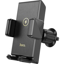 FRY Hoco HW21 Klima Havalandırma Bölmesi Wireless Kablosuz Şarj Araç Telefon TUTUCU-(5775)