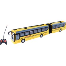 Mixoyuncak Oyuncak Otobüs Uzaktan Kumandalı Işıklı Şarjlı Körüklü Otobüs