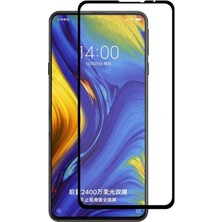 FRY Xiaomi Mi Mix 3 Full Glue Full Kaplama Tempered Cam Ekran KORUYUCU-(5775)