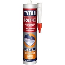 Genel Amaçlı Polyfix Universal Silikon, Siyah, 280 G, Tytan
