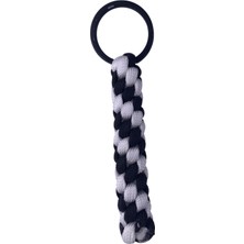 Evvel Aksesuar Siyah Beyaz Anahtarlık Model 2