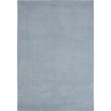 Halımax Seyran Halı Bali 4500 Mavi Yumuşak Dokulu Halı Salon Mutfak Koridor Yolluk Dokuma Makine Halısı