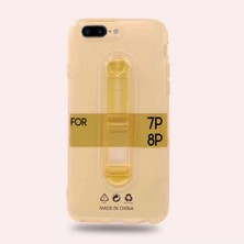 FRY Iphone 7 Plusiphone 8 Plus Selfie Yüzüklü Şeffaf Silikon KILIF-(5775)