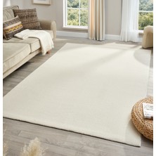 Halımax Seyran Halı Bali 4500 Krem Yumuşak Dokulu Halı Salon Mutfak Koridor Yolluk Dokuma Makine Halısı