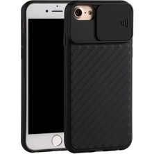 FRY Google Pixel 3 Dark Ultra Koruma Karbon Fiber Doku Silikon KILIF-(5775)