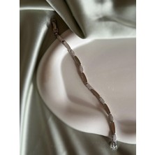 Aurah Silver Dikdörtgen Bileklik