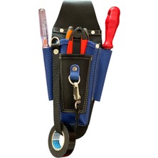 Yks-R Hakiki Dana Derisi Elektirikçi Bel Alet Çantası