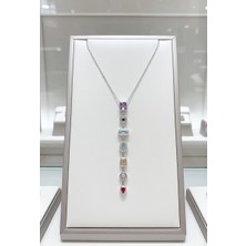 Jade'm Gold Paslanmaz Çelik Y Kolye