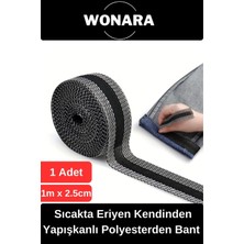 Wonara #bantpaça Polyester Kumaş Kaynaştırma Sıcakta Eriyen Kendinden Yapışkanlı Pantolon Kıvırma Şeridi