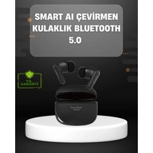 Marsilyan Yapay Zeka Destekli Bluetooth Kulaklık Anlık Çeviri ve Gürültü Engelleme