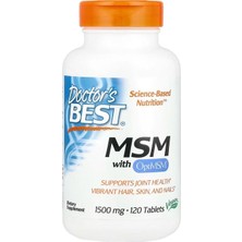 Doctor\'s Best, Msm With Optimsm, 1.500 Mg, 120 Tablet.usa Menş.