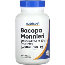 Nutricost Bacopa Monnieri 1000 Mg 120 Kapsül.usa Menşei.dmmedicine\'den