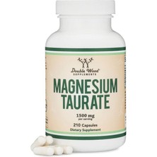Double Wood Magnesium Taurate 1500 Mg 210 Veg.kapsül.usa Vers.