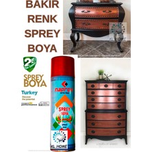 Kl Home Bakır Renk - Yaldız Sprey Boya 200ML -2 Son Kullanım Tarih